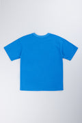 Blue Waffle Texture Pocket T-Shirt (2)