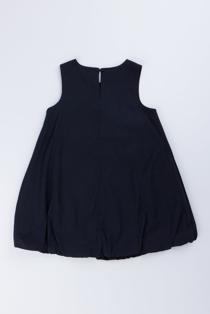 Black Bubble Dress With Bow (2)