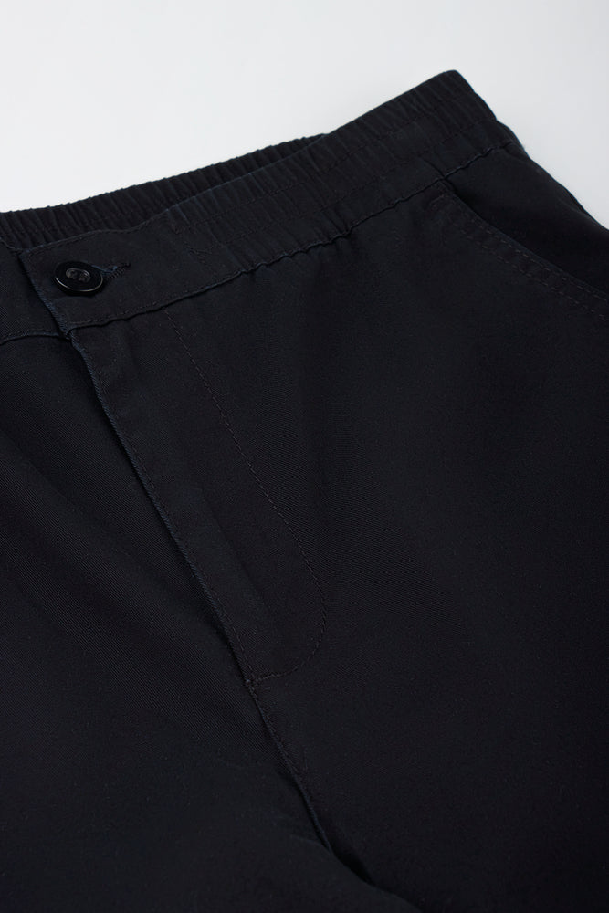 Black Casual Chino Pants (1)