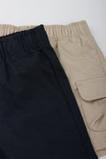 Boys Woven Cargo Shorts 2 Pack (1)