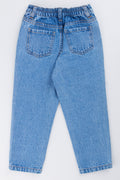 Blue Floral Embroidered Jeans (2)