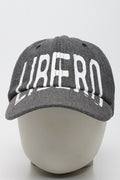 Grey Embroidered Peak Cap (1)