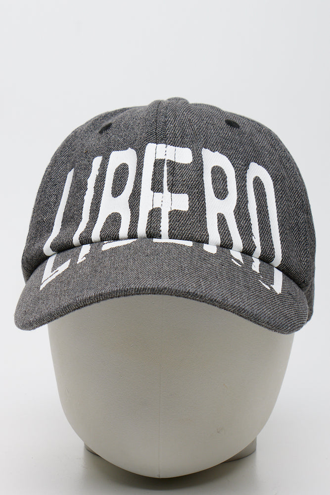 Grey Embroidered Peak Cap (1)