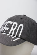Grey Embroidered Peak Cap (2)