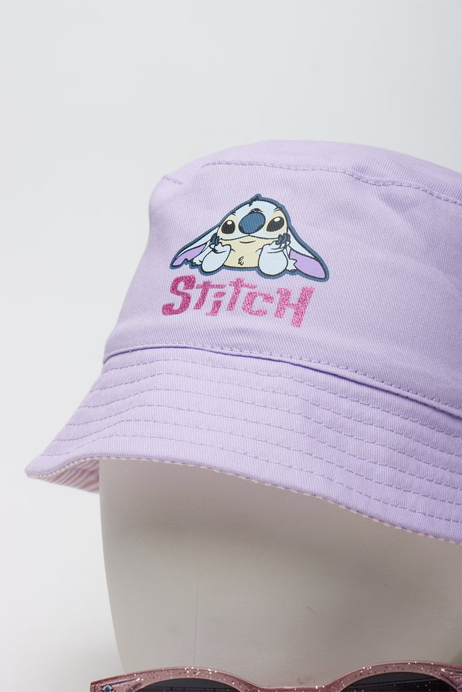 Lilac Stitch Bucket Hat Set (1)