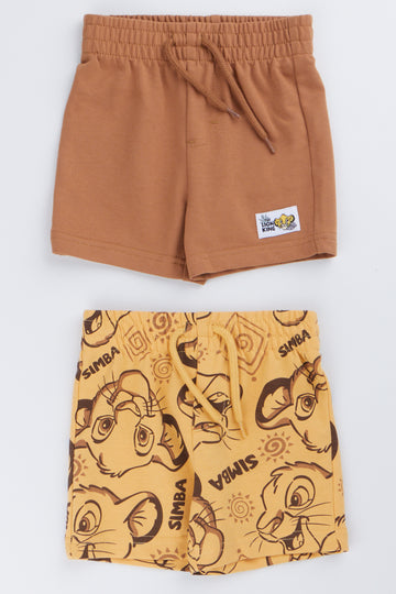 Lion King Simba Shorts 2 Pack