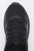 All Black Panel Detail Trainers (4)