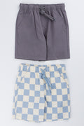 2 Pack Woven Shorts