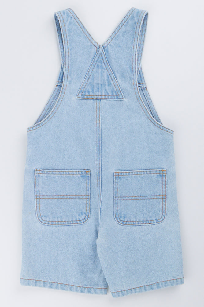 Light Blue Denim Dungaree (2)