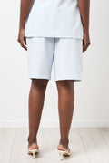 Light Blue Tailored Bermuda Shorts (2)