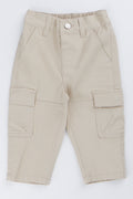 Stone Cargo Pants With Pockets