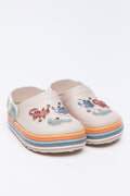 Stone Animal Print Light Up Clogs