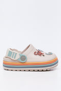 Stone Animal Print Light Up Clogs (1)