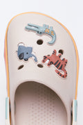 Stone Animal Print Light Up Clogs (4)