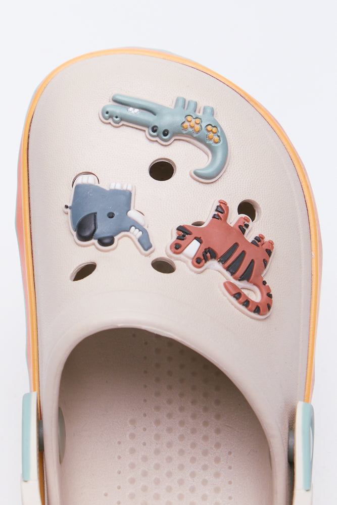 Stone Animal Print Light Up Clogs (4)