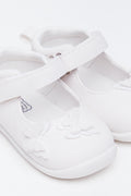 White Infants Mary Janes shoes (2)