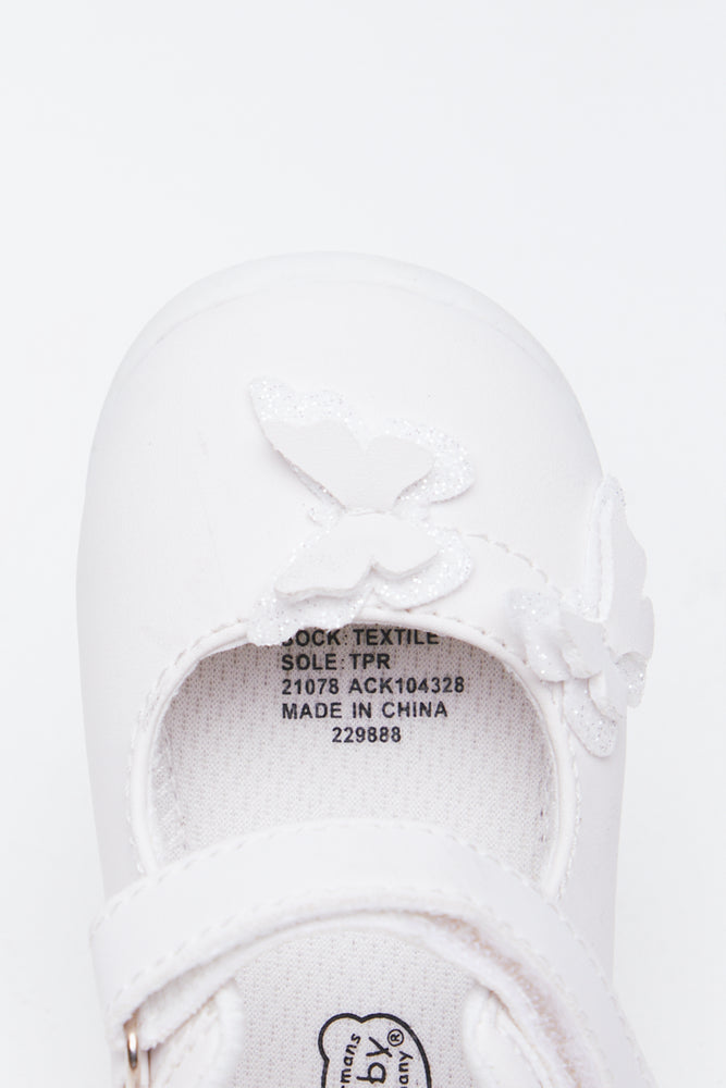 White Infants Mary Janes shoes (4)