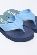 Blue Surf Printed Summer Flip Flops (2)