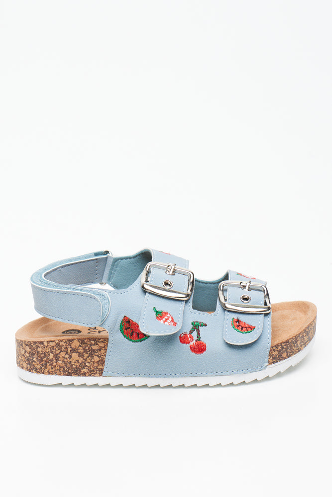 Blue Fruity Health Sandals (1)