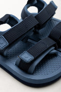 Blue Double Strap Sandals (2)