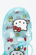 Blue Hello Kitty Light Up Jelly Sandals (4)