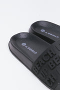 Black 3D Lettering Rubber Slides (3)