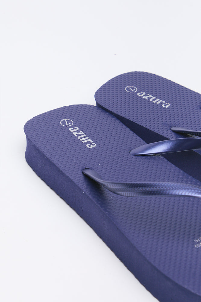 Navy Flatform Flip Flops (3)