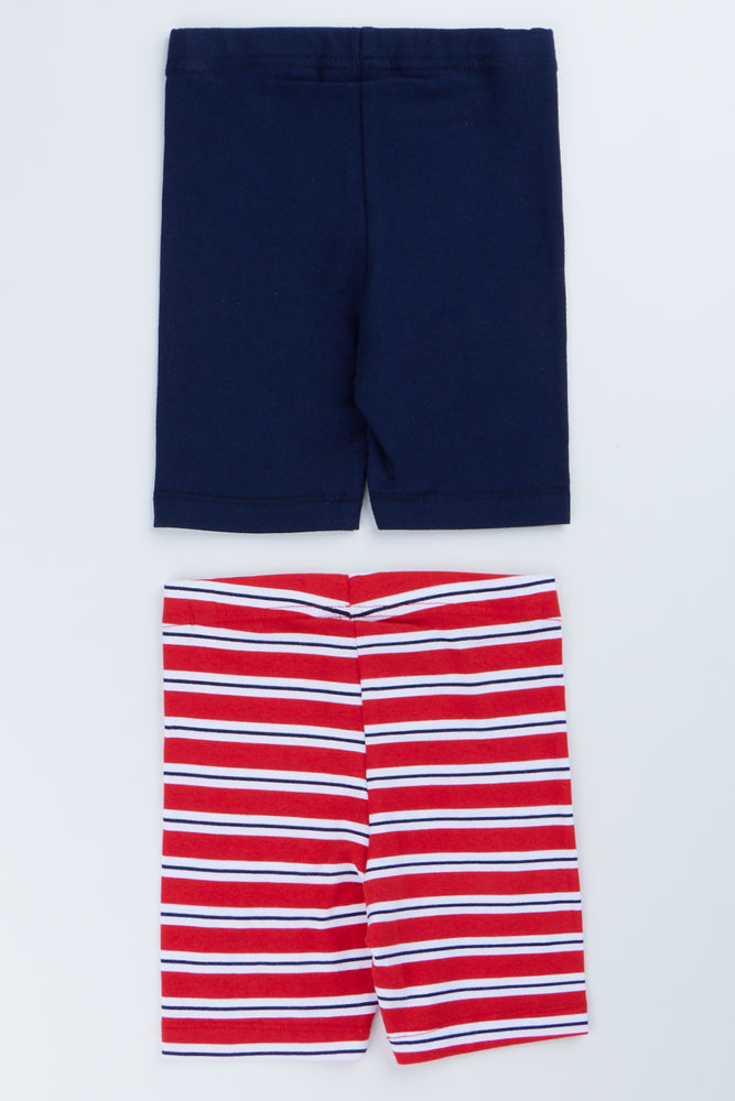 Minnie Mouse Cycle Shorts 2 Pack (2)