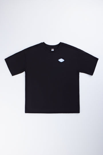 Black Ottoman Texture T-Shirt