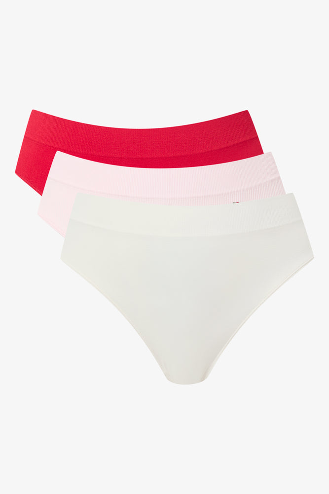 3 Pack Seam Free Brazilian Briefs