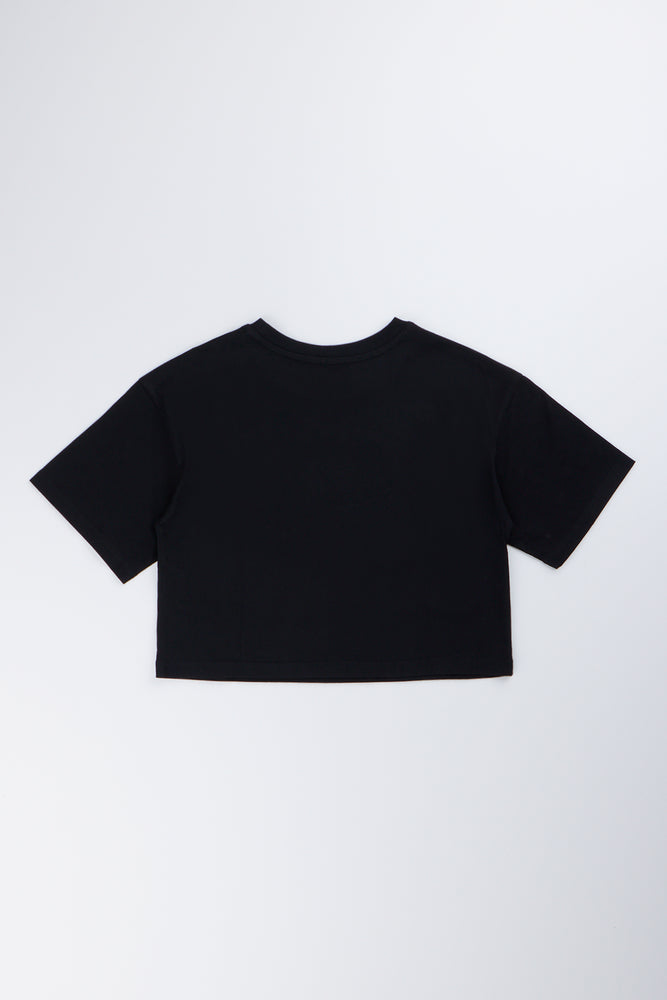 Black Boba Graphic Boxy T-Shirt (2)