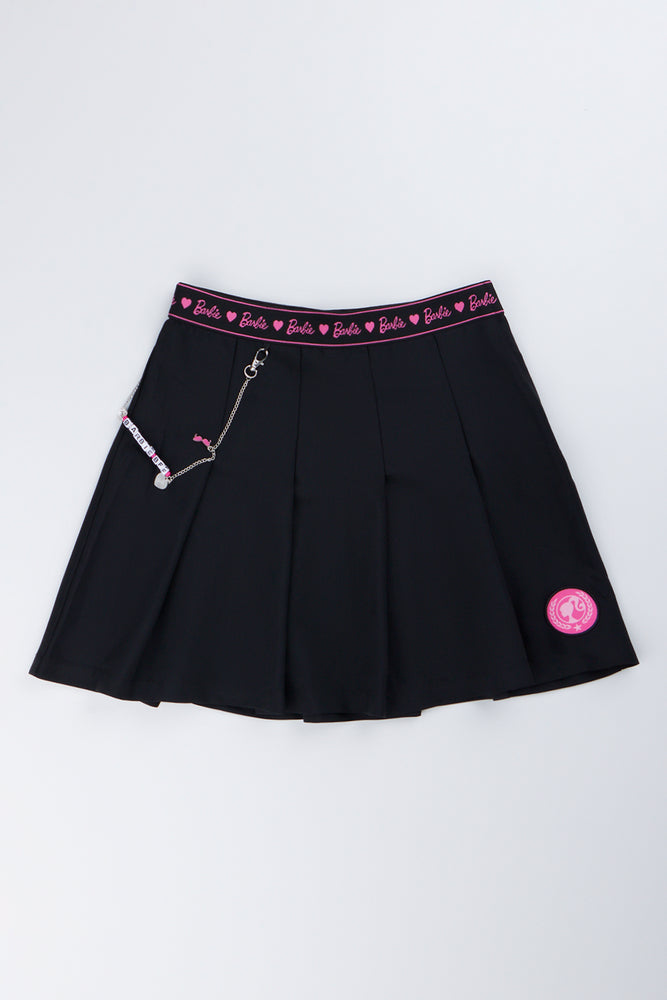 Barbie Black Pleated Skirt