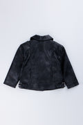 Black Faux Leather Jacket (2)