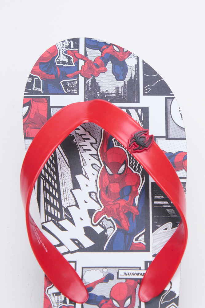 Spider-Man Comic Print Flip Flops (4)