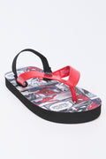 Spider-Man Comic Print Flip Flops (5)