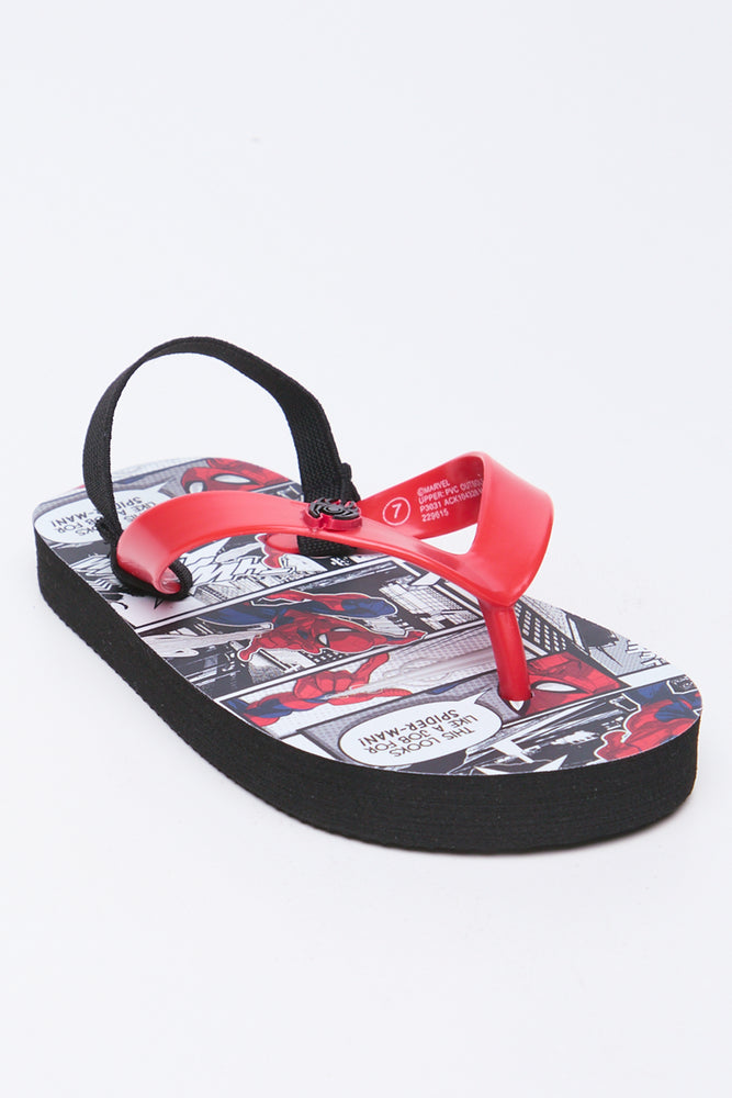 Spider-Man Comic Print Flip Flops (5)