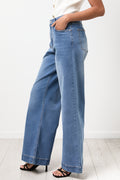Indigo Wide Leg Jeans (1)