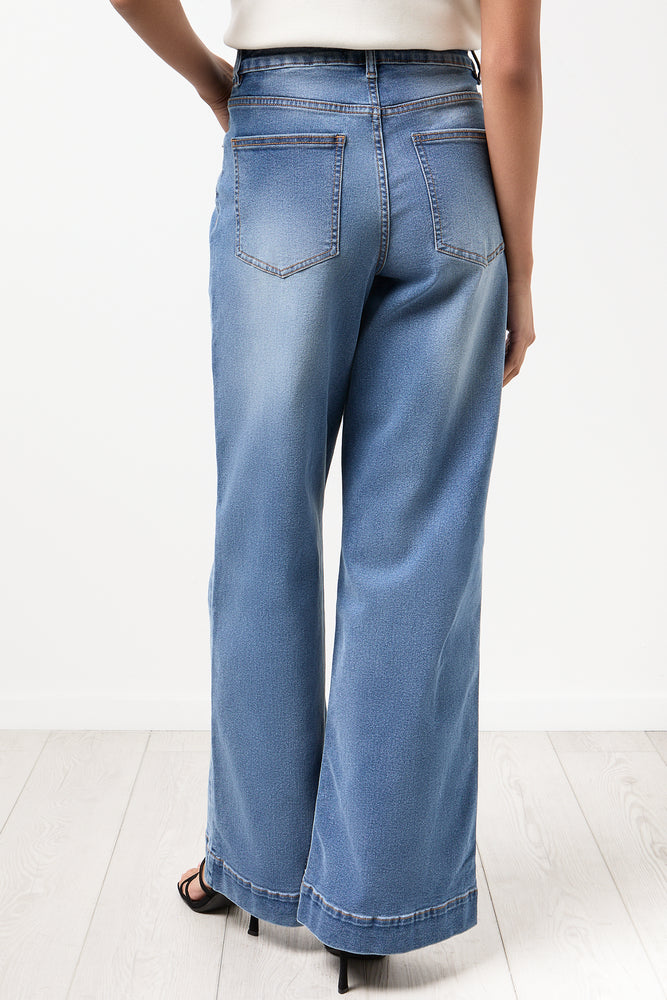 Indigo Wide Leg Jeans (2)
