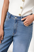 Indigo Wide Leg Jeans (3)