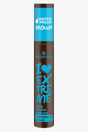 Essence Extreme Volume Waterproof Brown Mascara 01