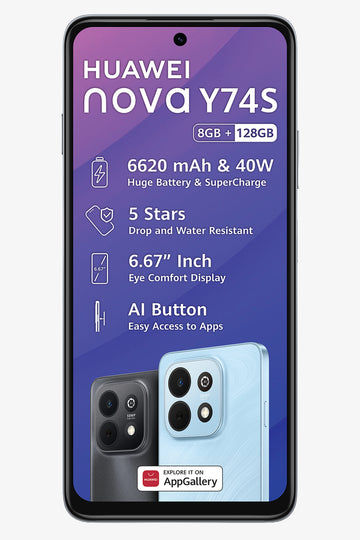 Huawei Y74S 128GB Black Telkom