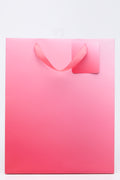 Pink Large Plain Gift Bag