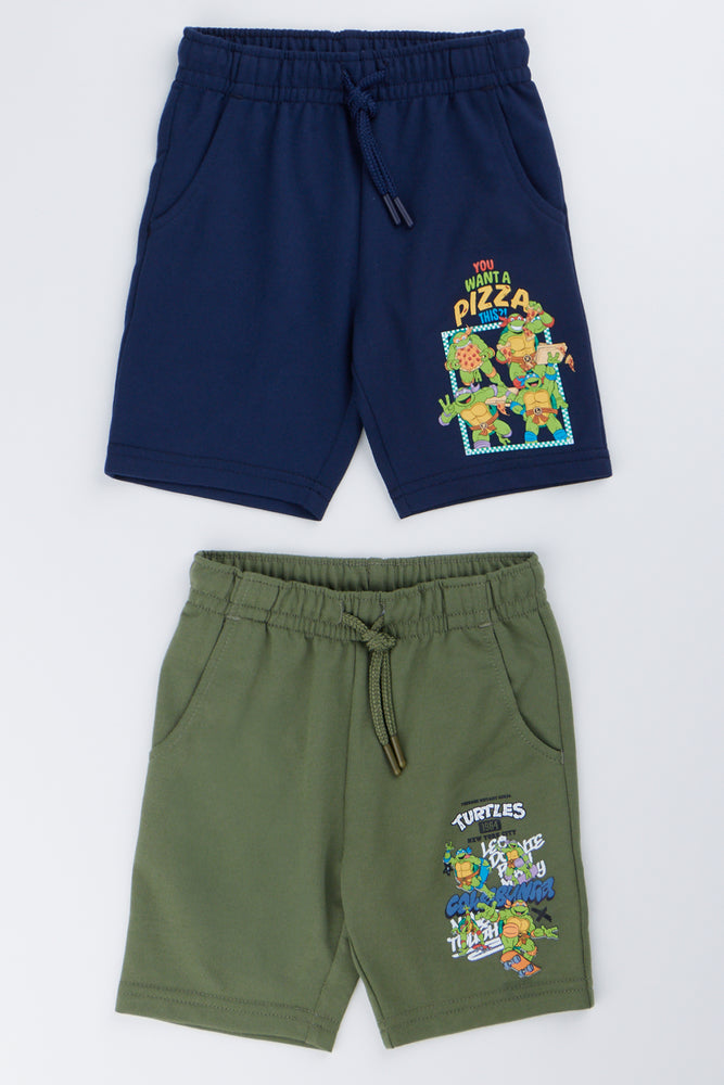 2 Pack Ninja Turtles Shorts