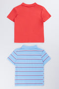 2 Pack Red & Striped Golfer (2)