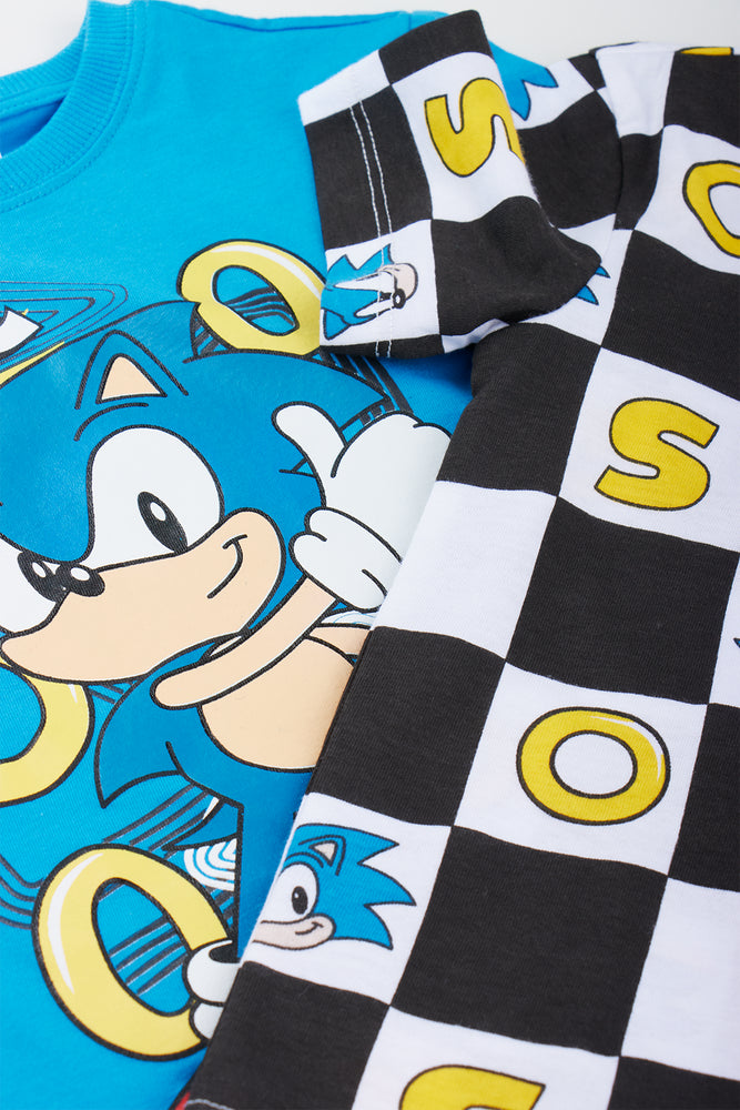 2 Pack Sonic Graphic T-Shirt (1)