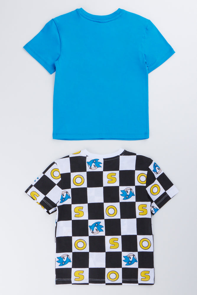 2 Pack Sonic Graphic T-Shirt (2)