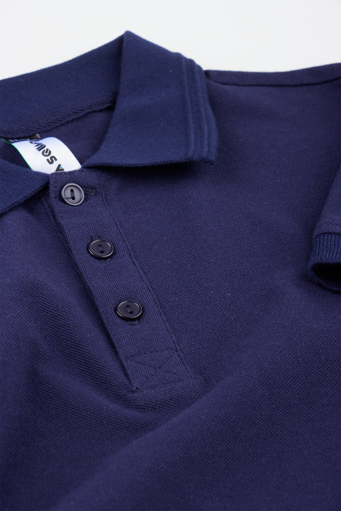 Navy Short Sleeve Golfer (1)