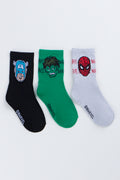 3 Pack Marvel Avengers Socks