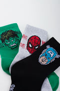 3 Pack Marvel Avengers Socks (1)
