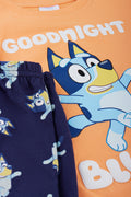 Orange Bluey Short Sleeve Pyjama Set (1)